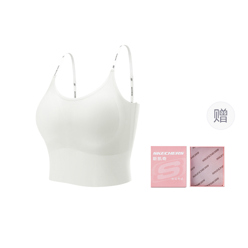 

Футболка-майка женская в одинарной упаковке, подарочный набор Skechers, цвет Consort Yu Black