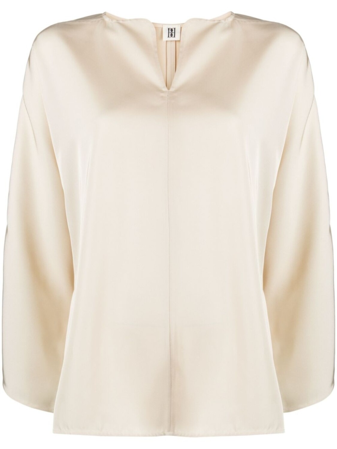 

By Malene Birger блузка Calias с V-образным вырезом, нейтральный цвет