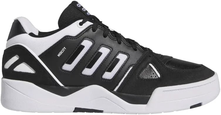 Мужские кроссовки Adidas Midcity Low, черно-белый — фото 2