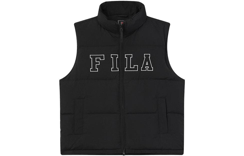 

Жилет унисекс, черный как смоль Fila, черный