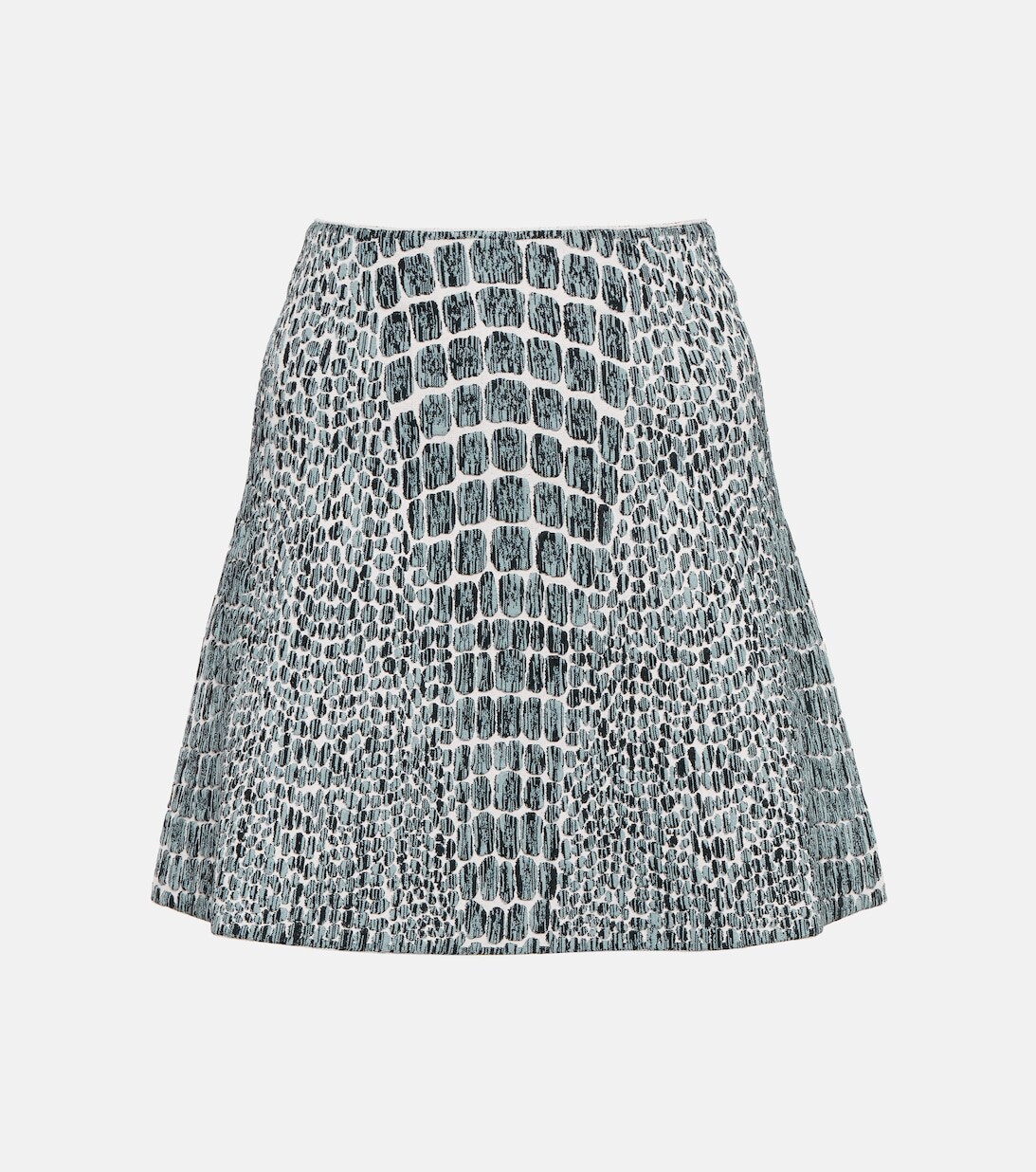 

Жаккардовая мини-юбка с принтом ALAÏA, синий