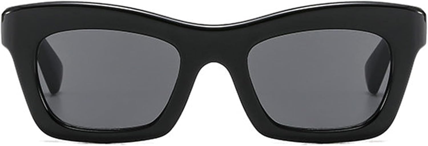 

Willochra Популярные модные женские квадратные солнцезащитные очки в стиле ретро 90-х с градиентом, защита от УФ-излучения UV400 Мужские трендовые пляжные узкие солнцезащитные очки, C1