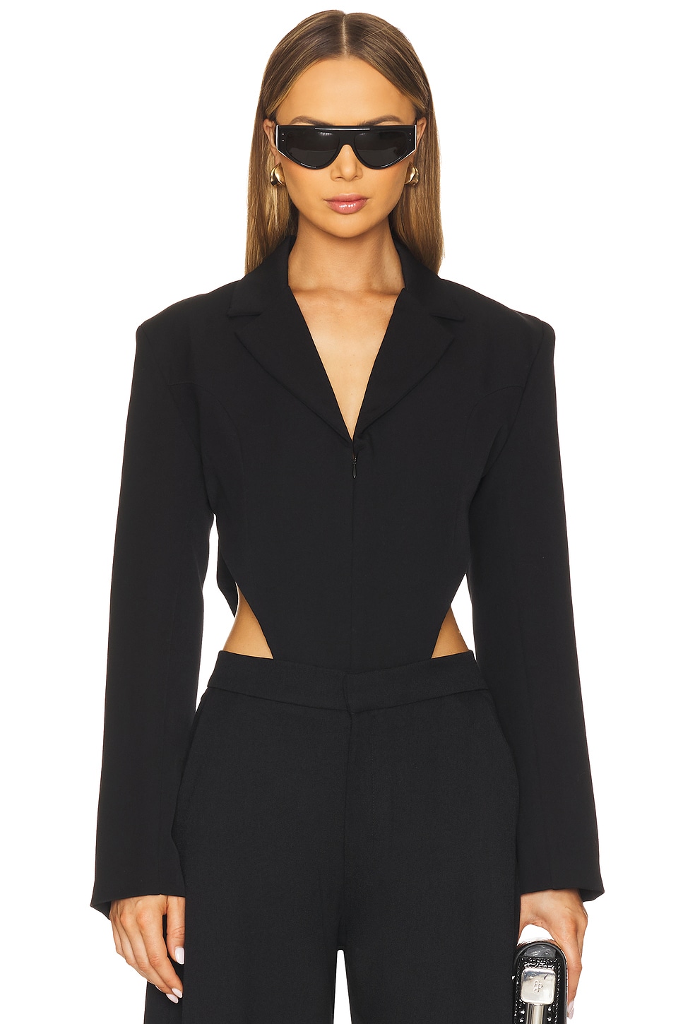 

Боди Davina Nonchalant Label, black