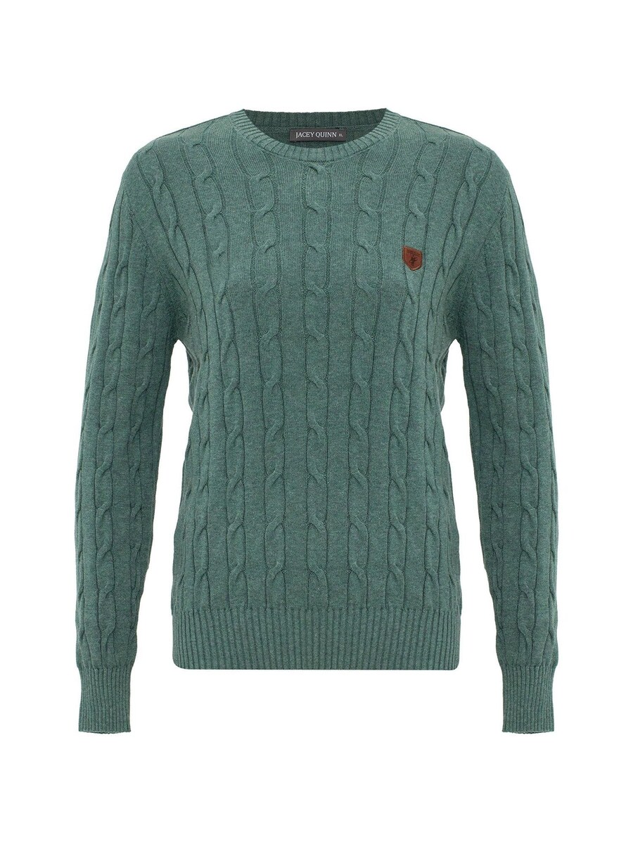 

Свитер Jacey Quinn Emelia, цвет mottled green