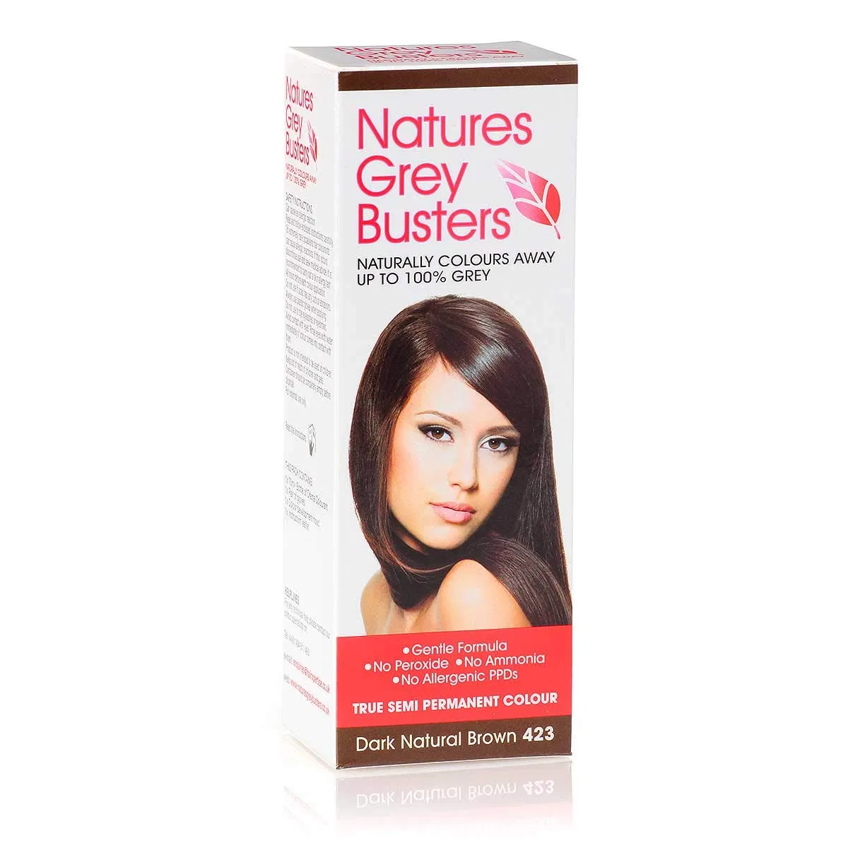 Полуперманентная краска для волос «Dark Brown» от Natures Grey Busters Natures Grey Busters, Dark Brown