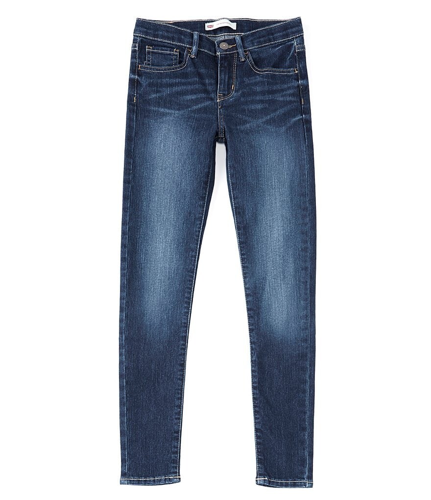 

Джинсы-леггинсы Levi's Big Girls 7–16 Lana Denim, синий