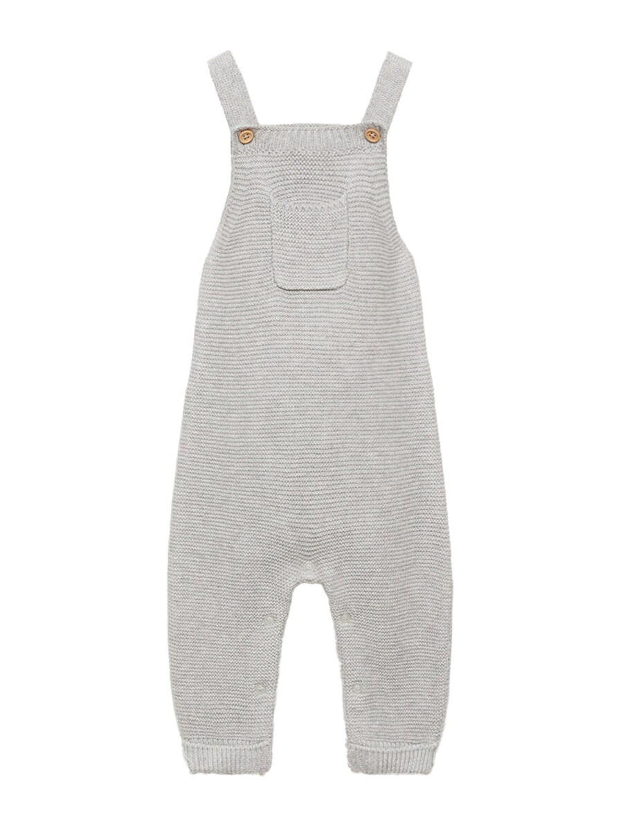 

Комбинезон MANGO KIDS BREST7, светло-серый