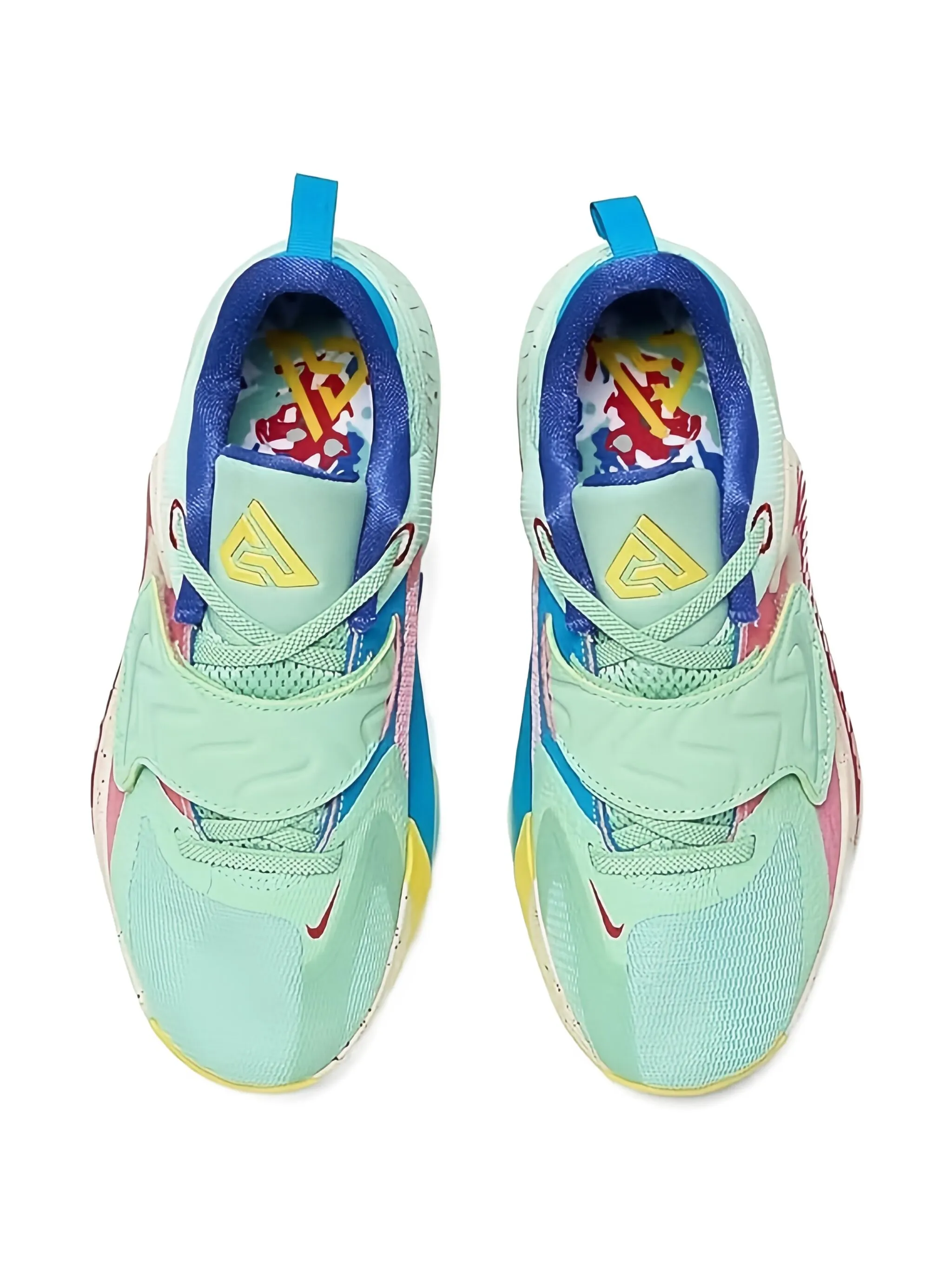 Кроссовки Zoom Freak 4 SE Enamel Nike Kids, зеленый — фото 4