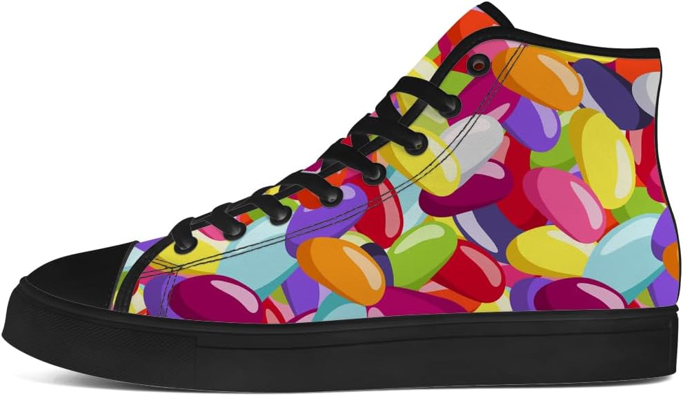 Высокие кроссовки на шнуровке для мужчин и женщин Chebing, 614 Multicolor — фото 3