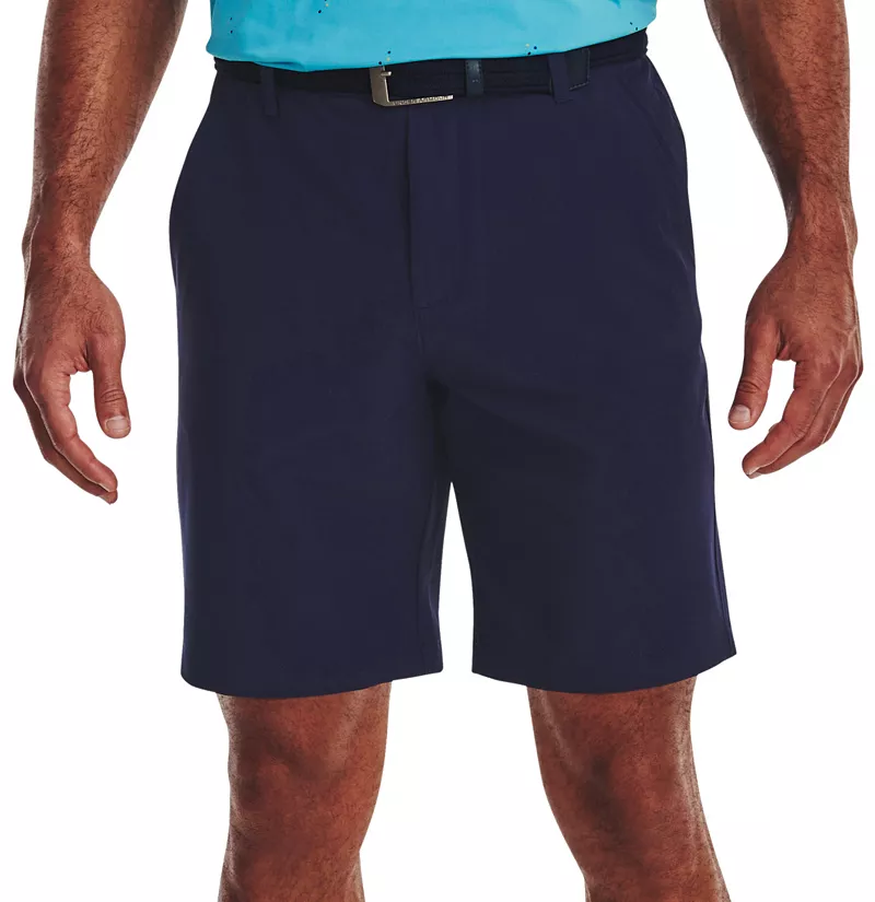 

Мужские шорты для гольфа Under Armour Drive, цвет Midnight Navy/Halo Gray