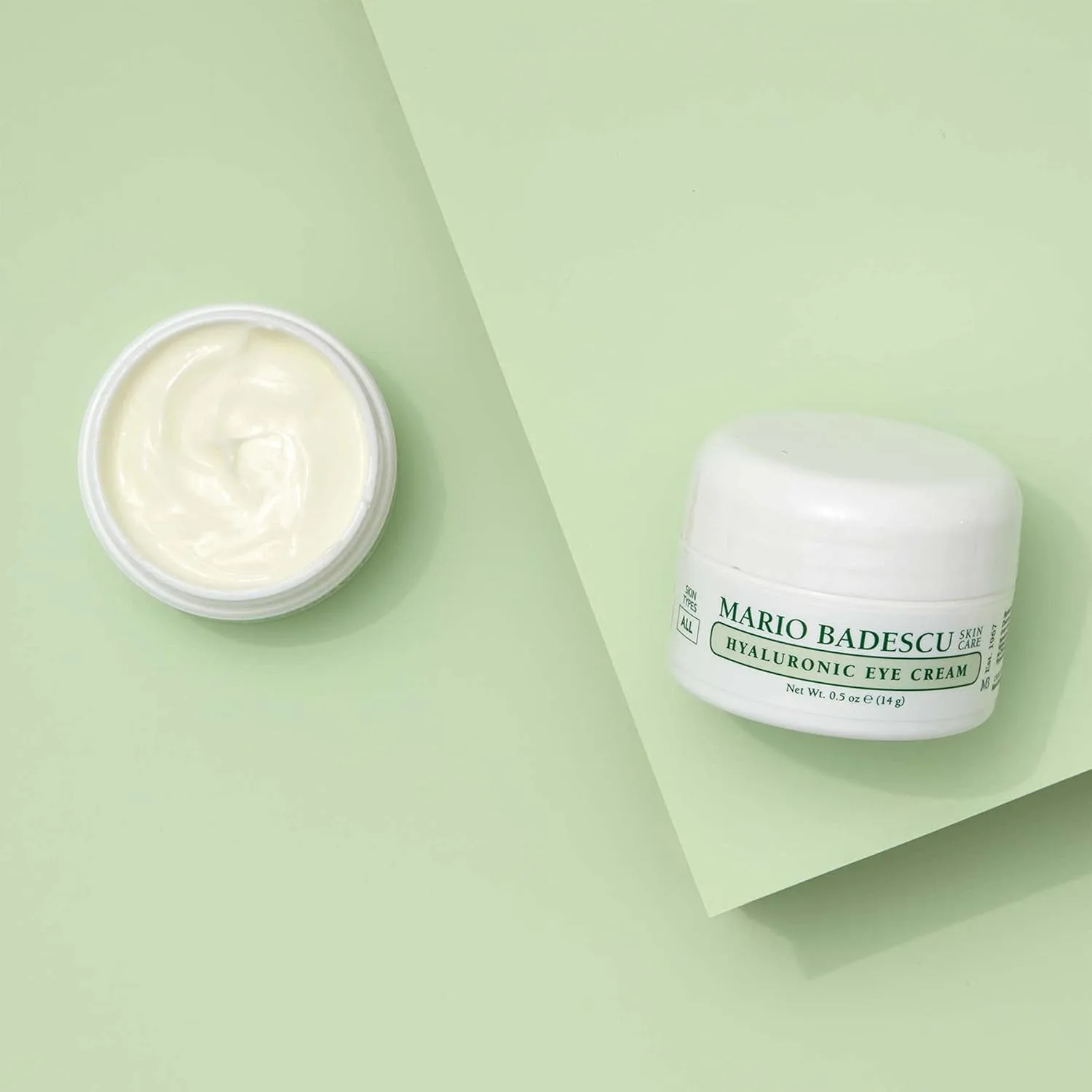Набор Mario Badescu: крем для шеи с витаминами A-D-E и крем для глаз с гиалуроновой кислотой, увлажняющий уход для сухой и чувствительной кожи — фото 4