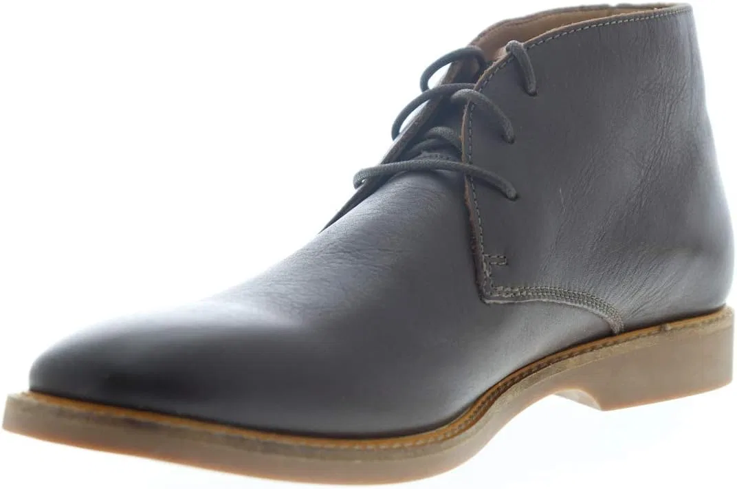 Мужские ботинки-чукка Clarks Atticus Limit, Dark Brown Leather — фото 4