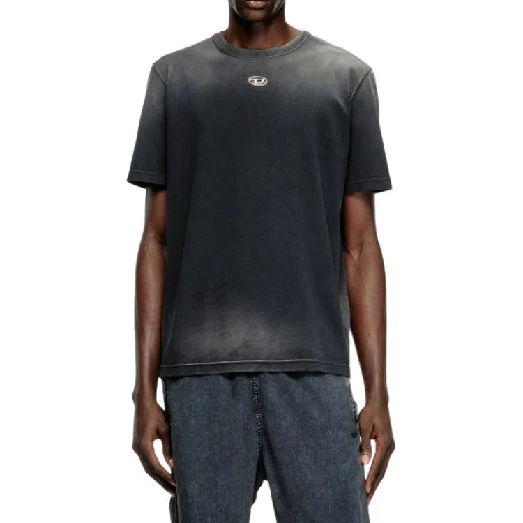 Футболка T Adjust T1 Faded DIESEL, Black — фото 2