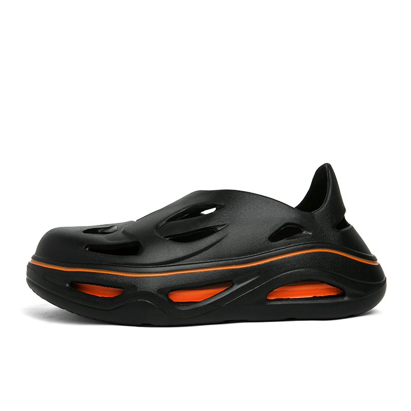 

KLAOSD Клоги мужские черно-оранжевые, цвет Black Orange