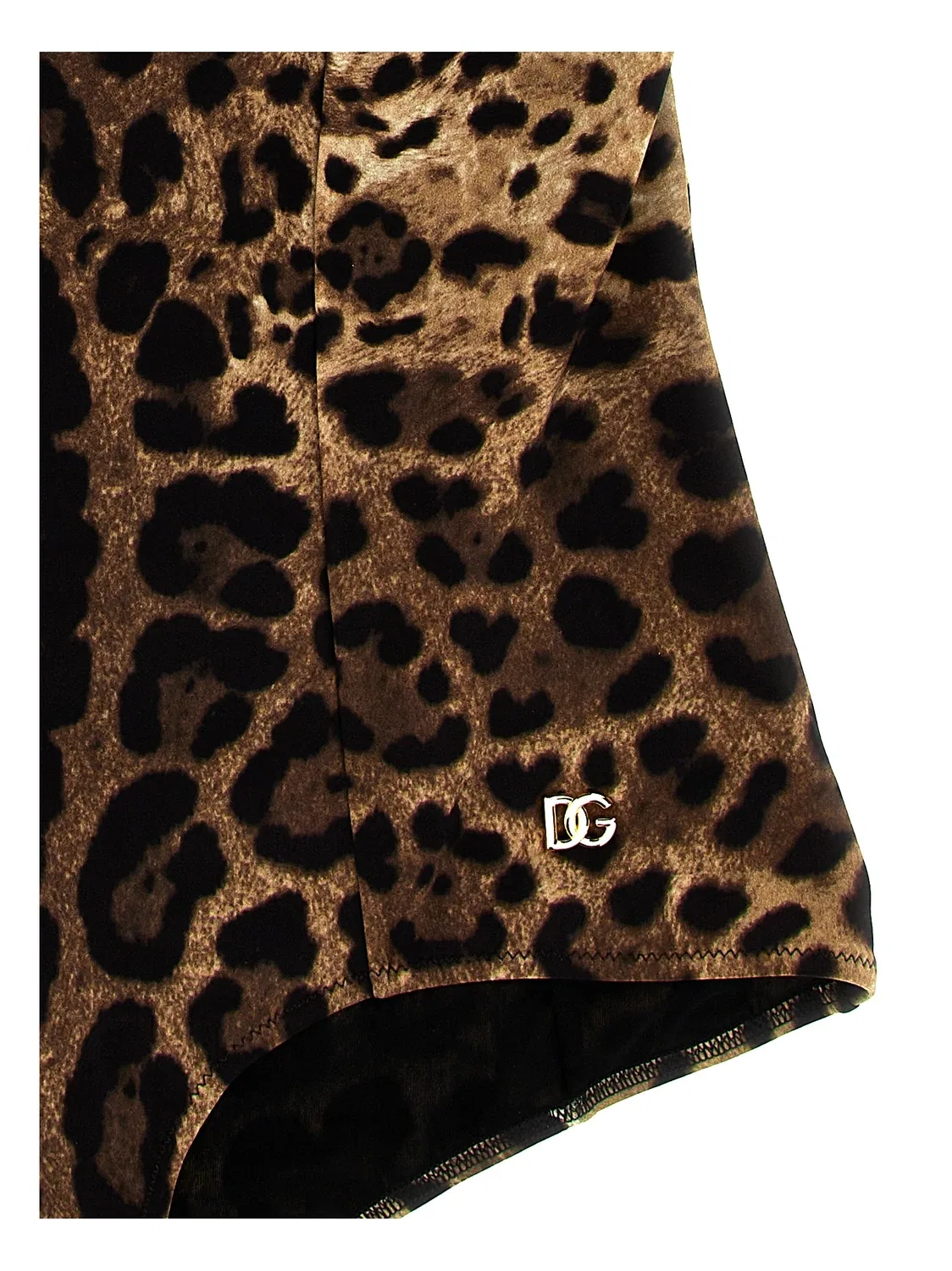 Слитный купальник 'Leopardo' DOLCE & GABBANA, коричневый — фото 3