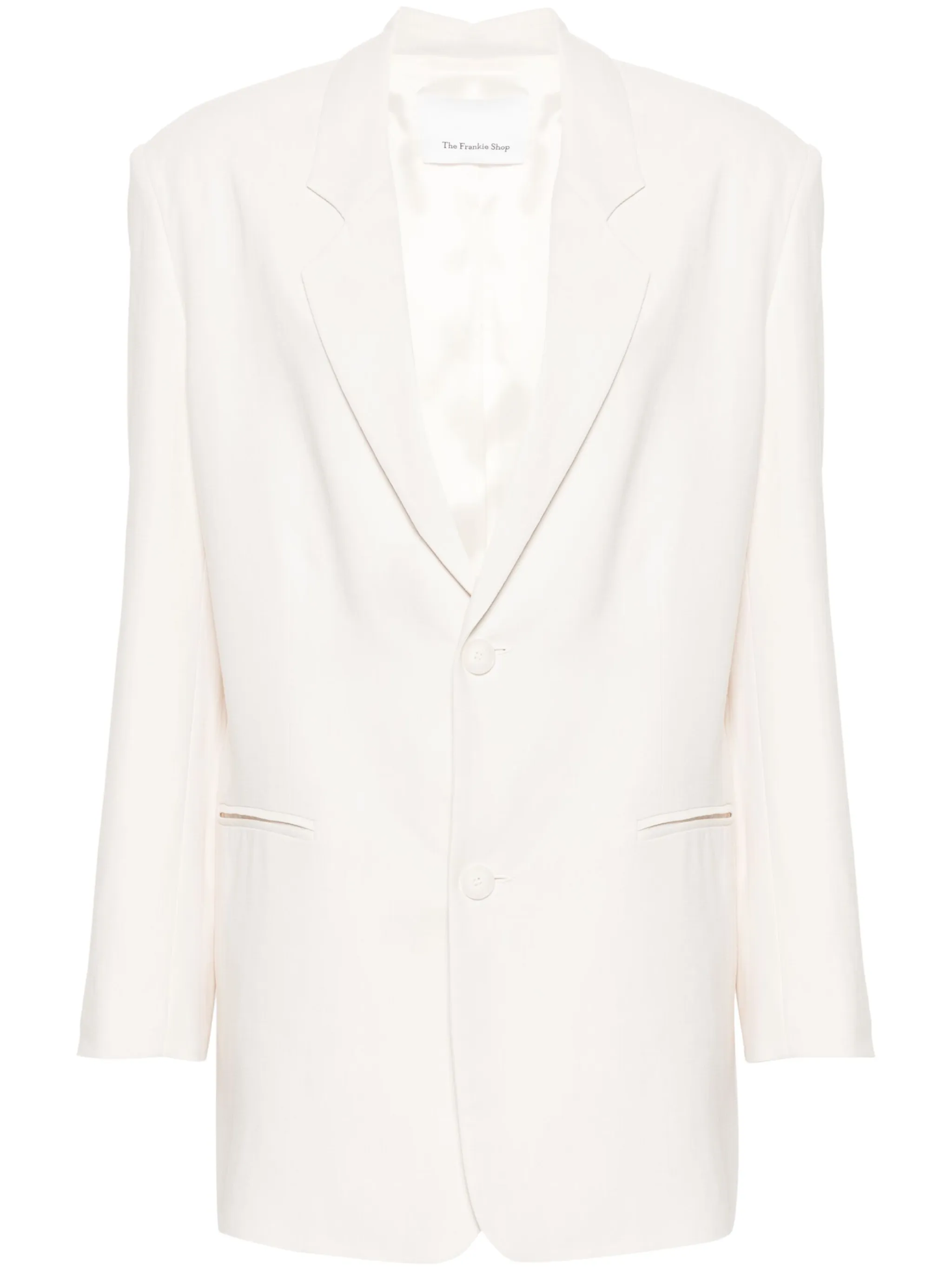 

Однобортный пиджак Aiden The Frankie Shop, белый