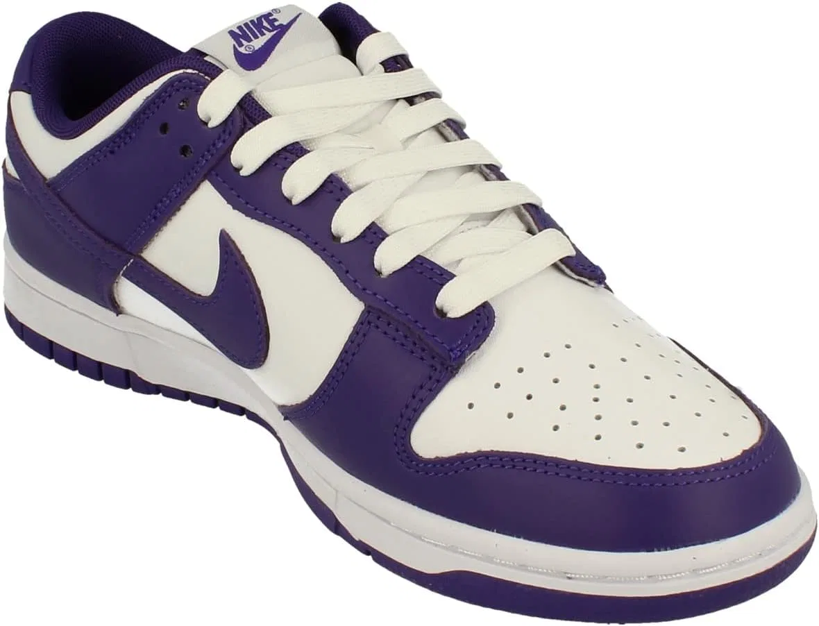 Кроссовки мужские Nike, белый фиолетовый — фото 4