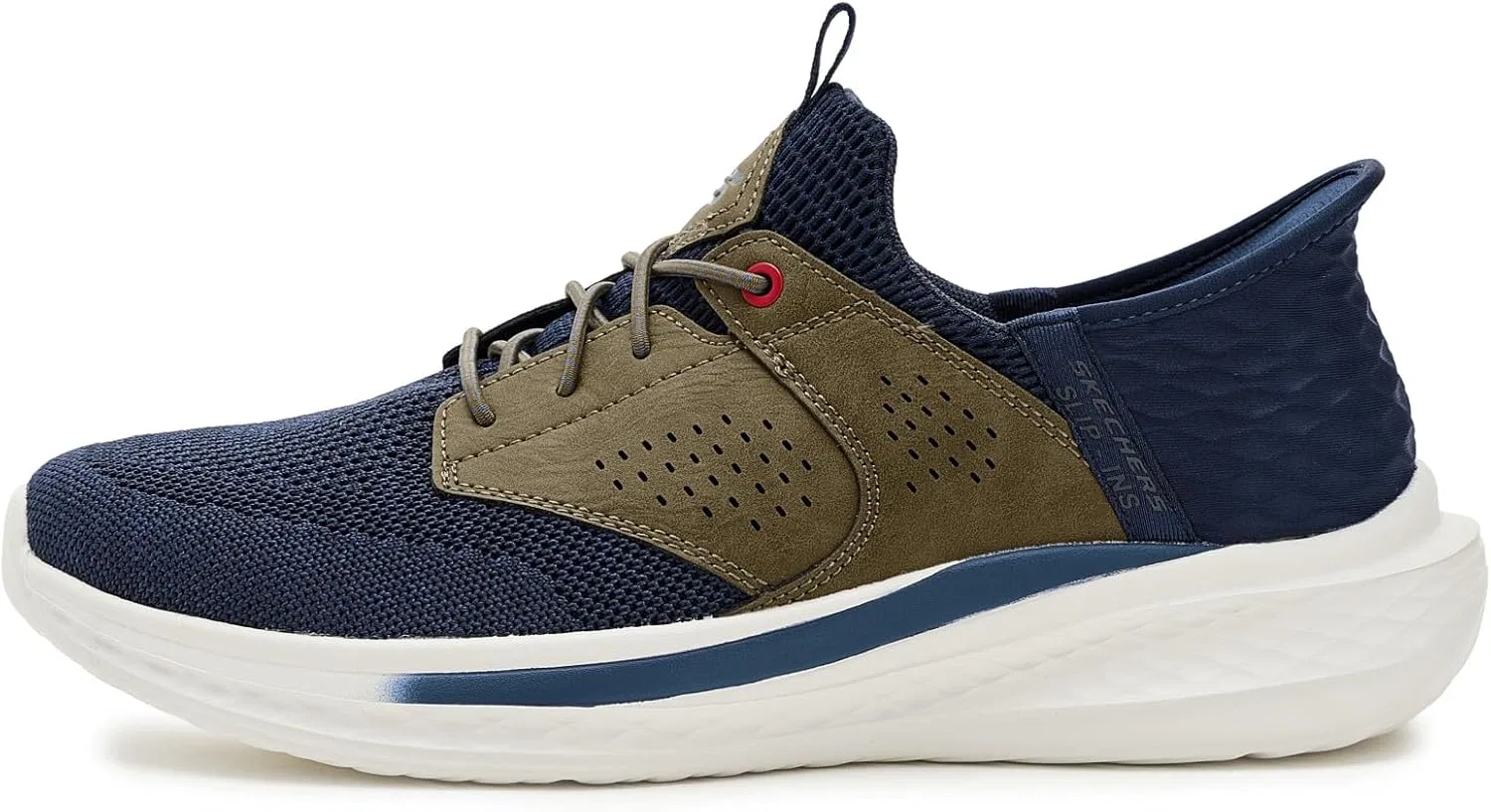 Мужские кроссовки Skechers Slade-Caster, Navy Tan — фото 4