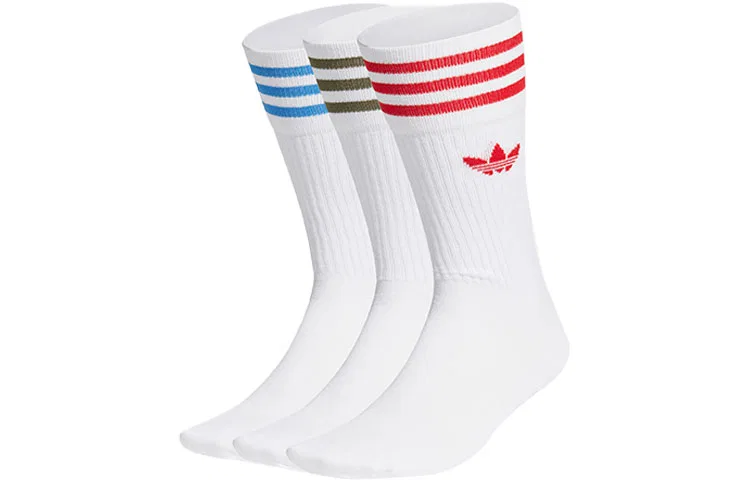 Носки гольфы Adidas Originals Running Crew 3 пары