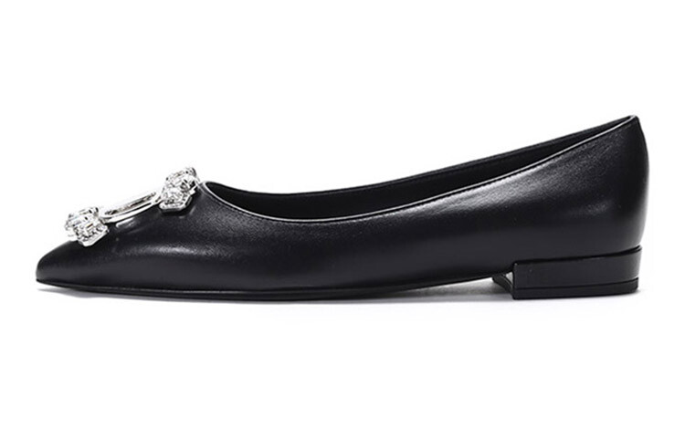 Женская повседневная обувь Женская низкая черная Ferragamo