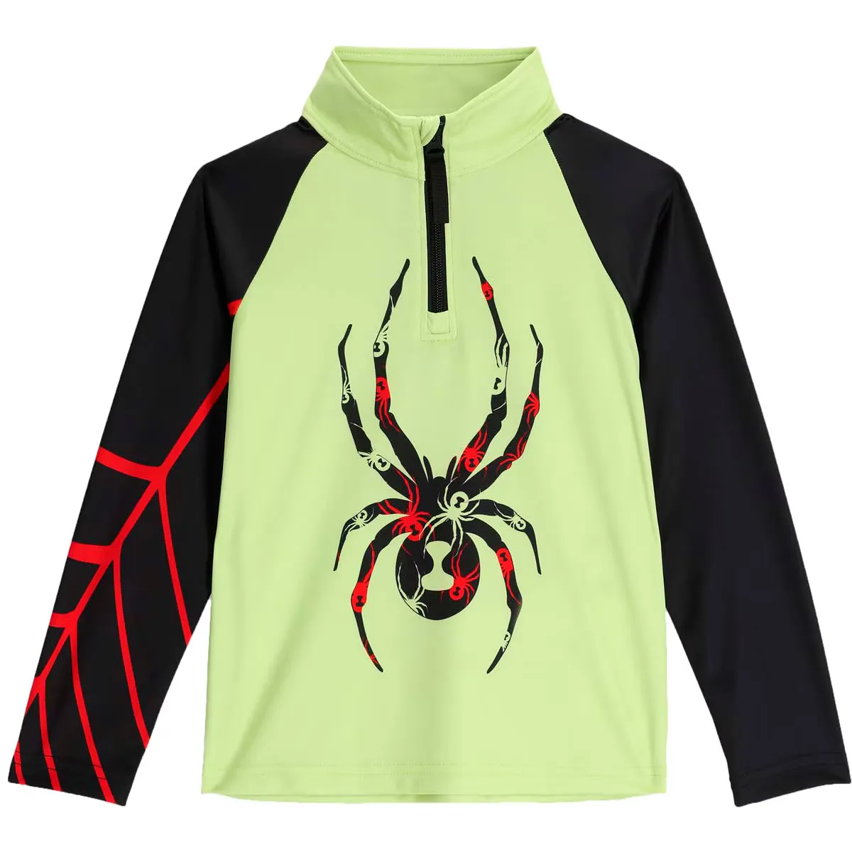 

Детский флисовый лыжный комбинезон Mini Bug 1/2 Zip Spyder, цвет Lima
