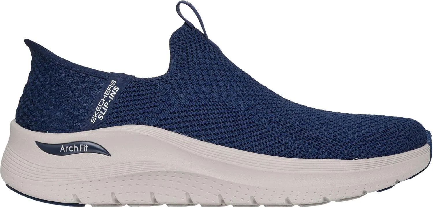 Мужские слипоны Skechers Crayn 232900: Arch Fit 2.0, Navy — фото 4