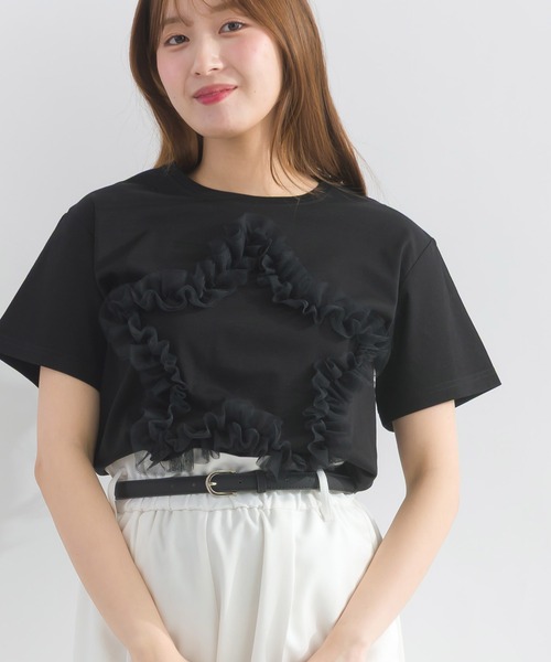 

Футболка, приталенный крой PICCIN PERLA, черный