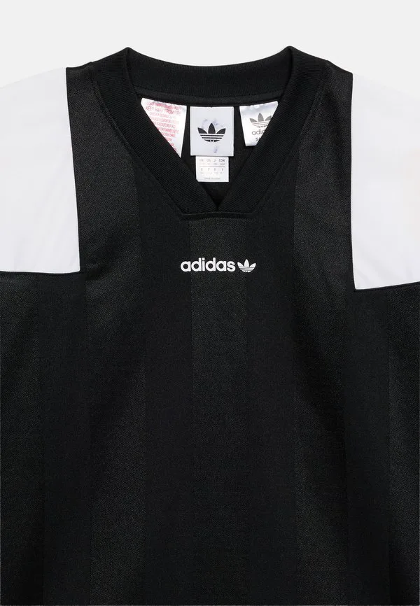 Футболка унисекс с объемным блочным принтом Adidas Originals, Black — фото 3