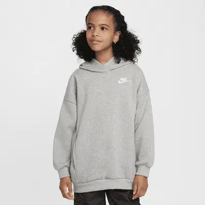 

Худи Nike Sportswear Club Fleece, серый/белый