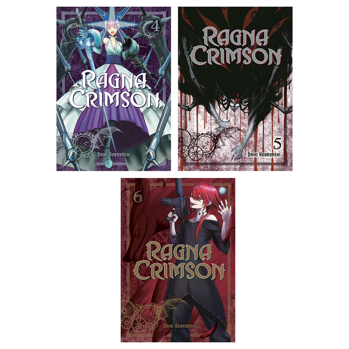 

Манга Ragna Crimson Manga (4-6) Bundle