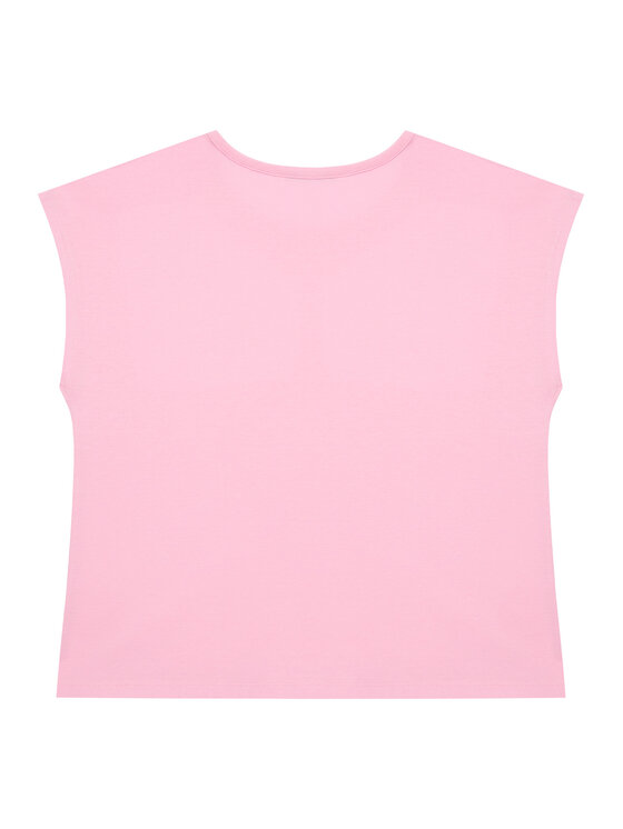 Футболка обычного кроя 3I1XC10P0 United Colors Of Benetton, розовый — фото 2