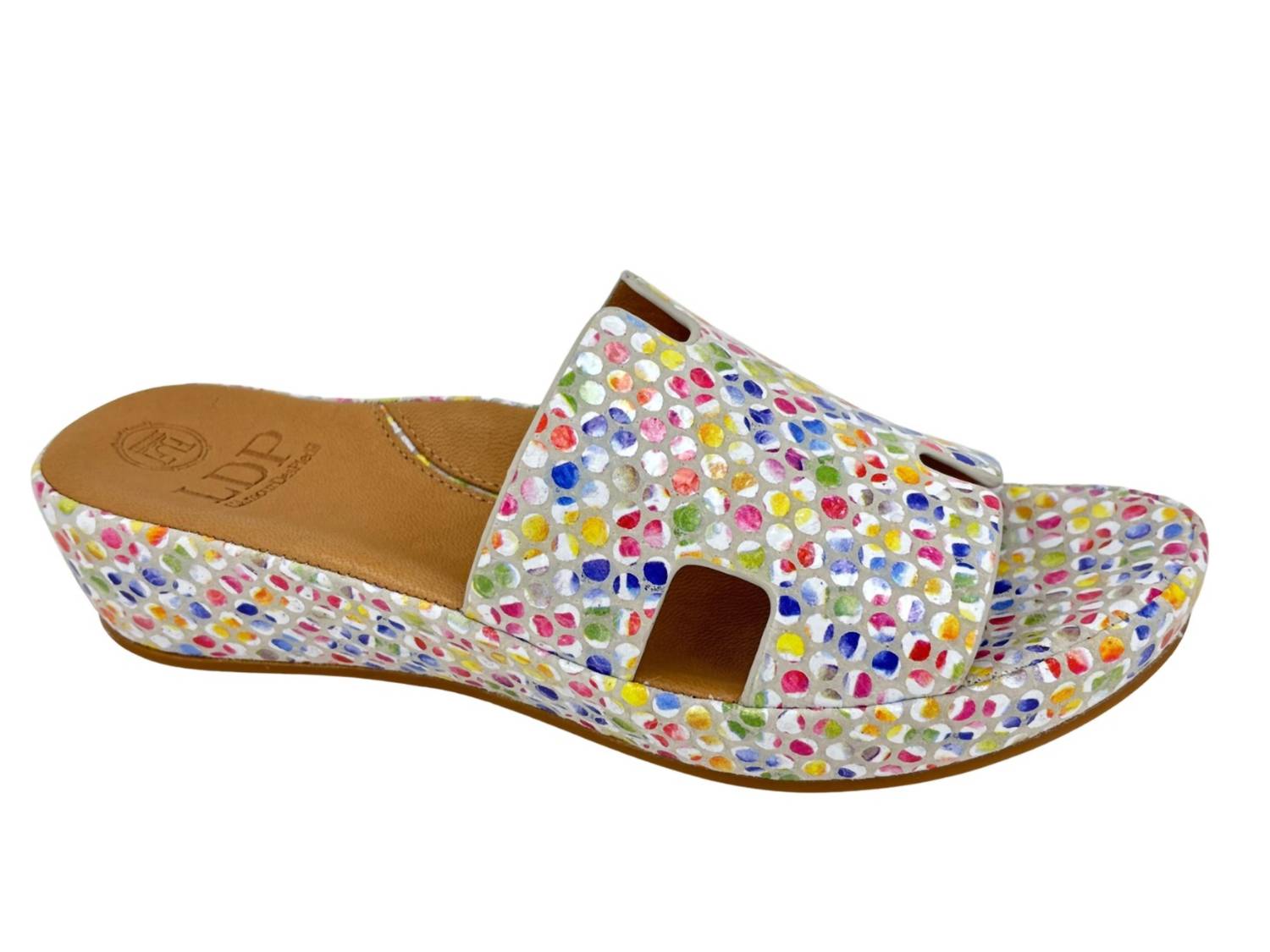 Women's Catiana Slide Sandal In Multi L'amour Des Pieds