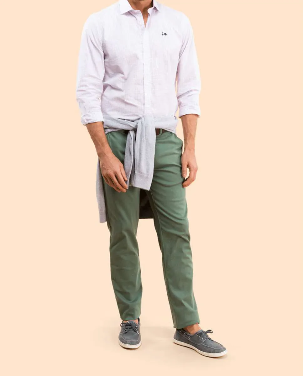 

Мужские чиносы slim fit цвета хаки Scotta 1985, цвет Kaki