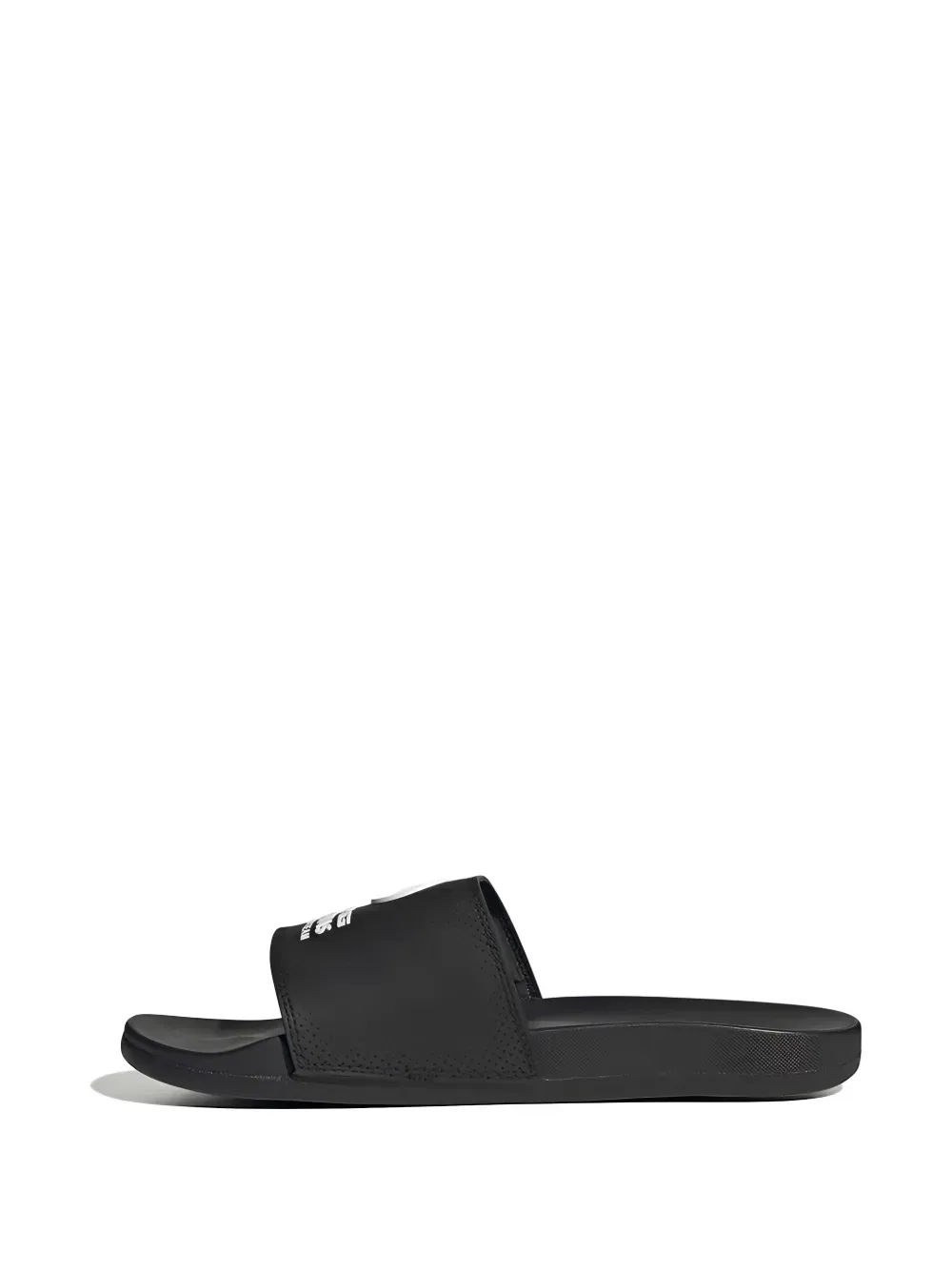 Перфорированные шлепанцы Adilette amg petronas Adidas, черный