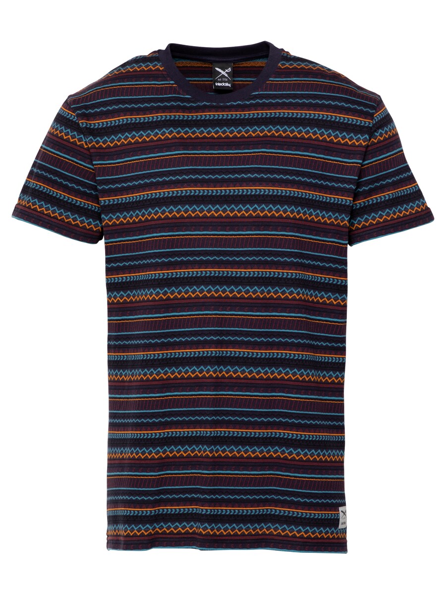

Футболка Iriedaily Shirt Chop Chop, синий/темно-синий