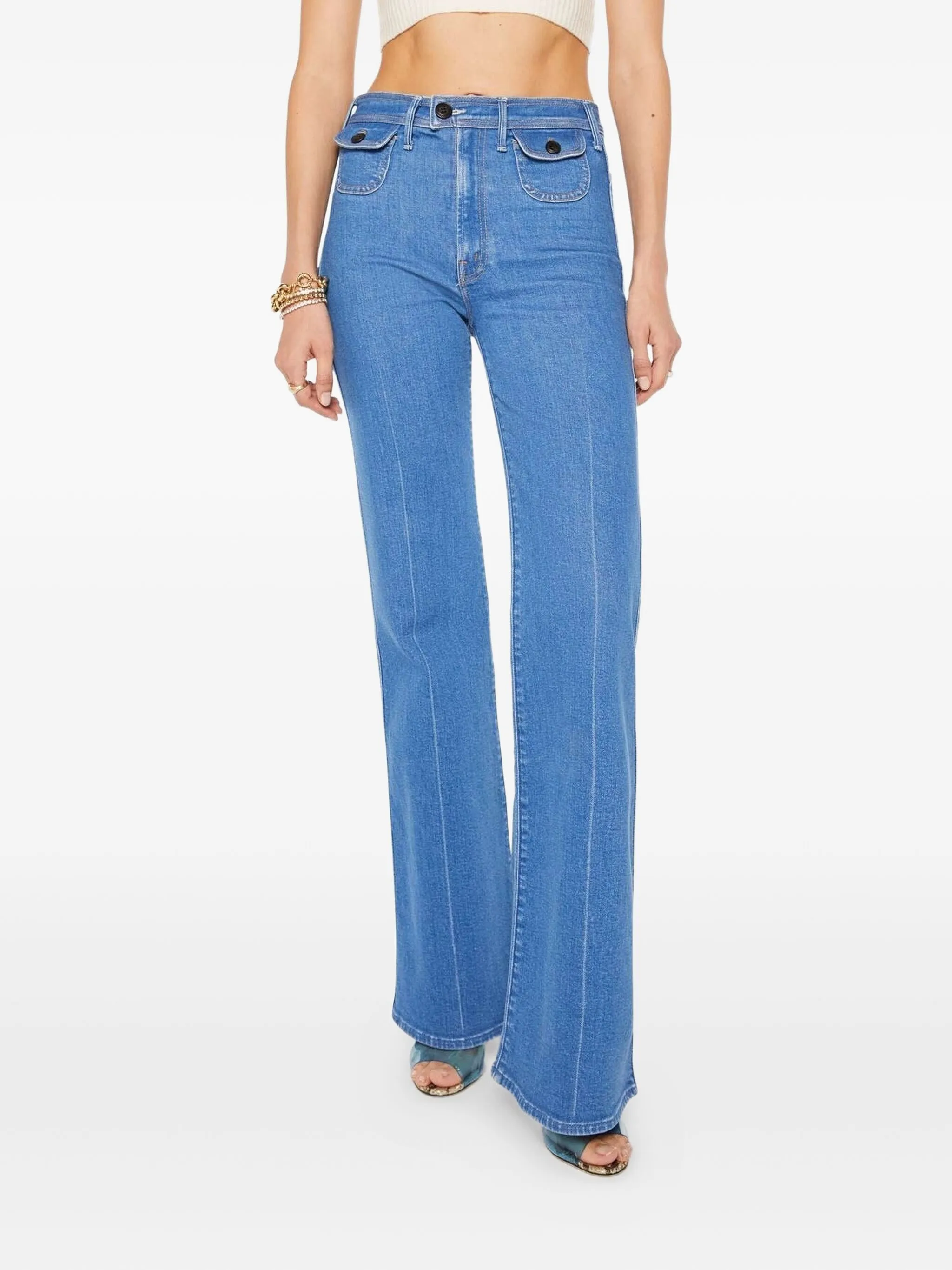 

Джинсы Pocketbook Hustler Roller Heel Mother, синий