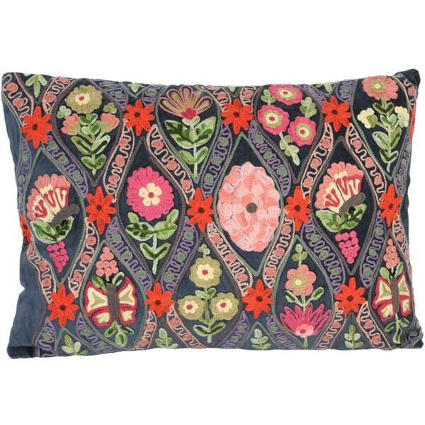 

Декоративная подушка Casa Moro Jolina, 30x13x48 см, темно-синий