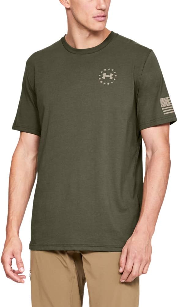 

Новая мужская футболка Freedom BFL от Under Armour, Green, Зеленый, Новая мужская футболка Freedom BFL от Under Armour, Green