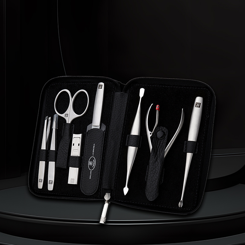 Маникюрный набор Zwilling Beauty Twinox в кожаном футляре, 8 предметов — фото 4