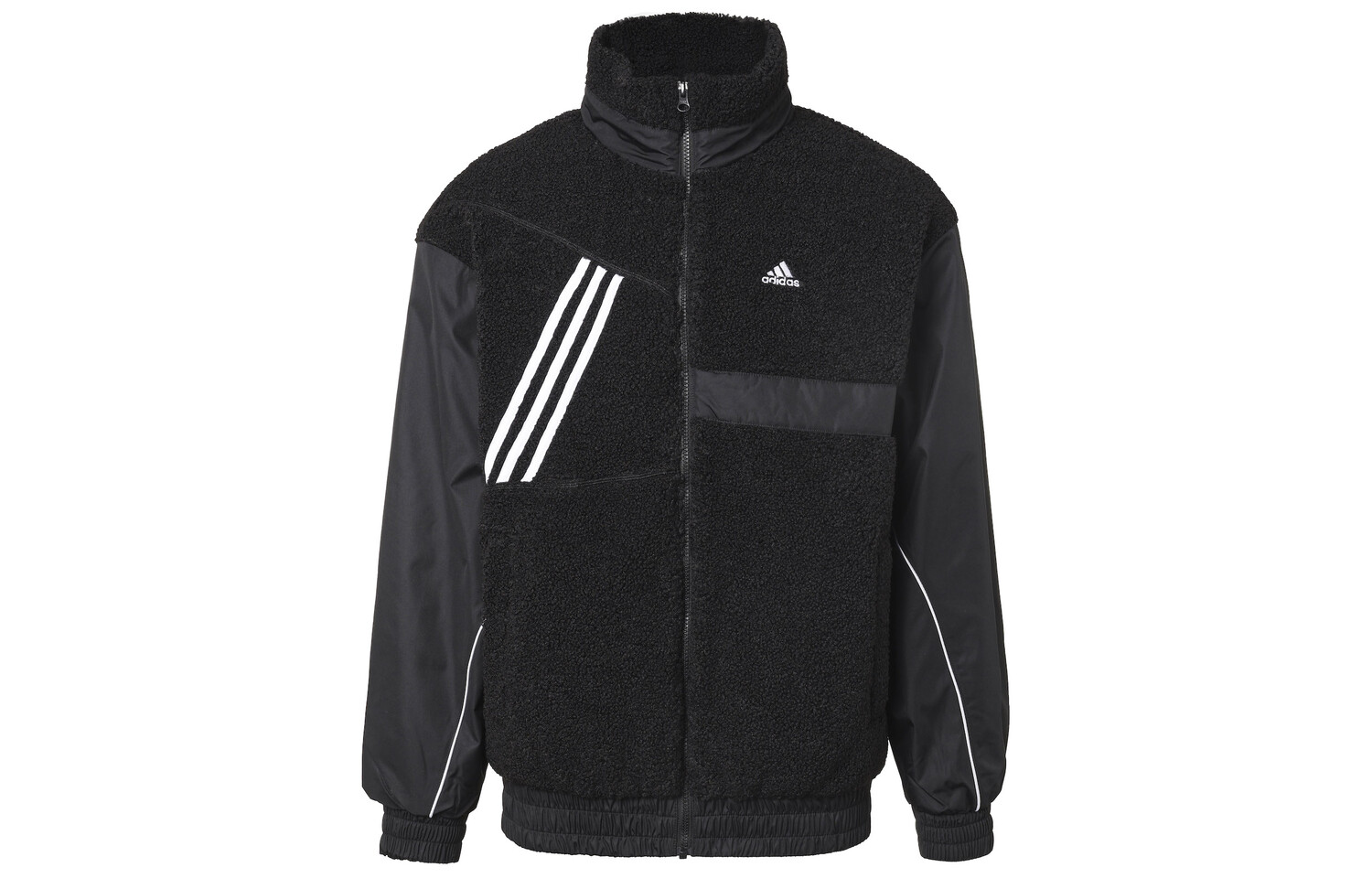 

Бархатная куртка мужская черная Adidas, черный