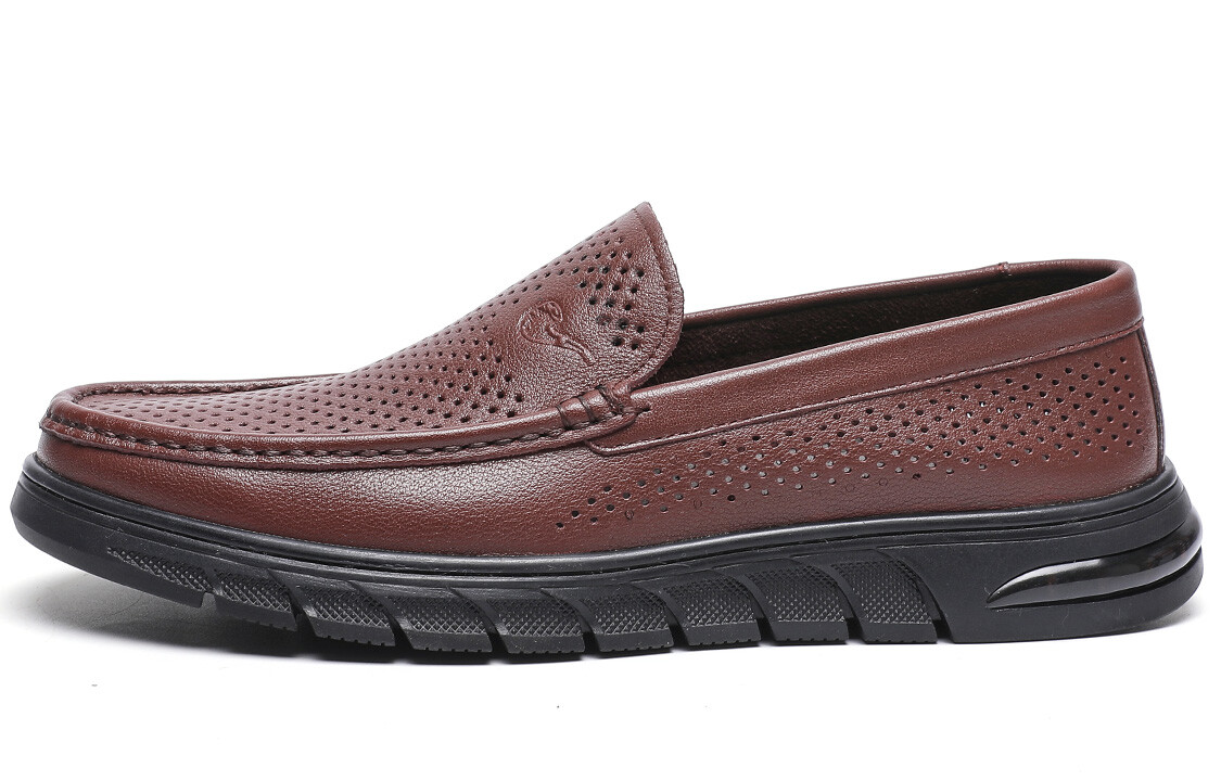 

Туфли Men"s Casual Men Low-Top Red Brown Trumppipe