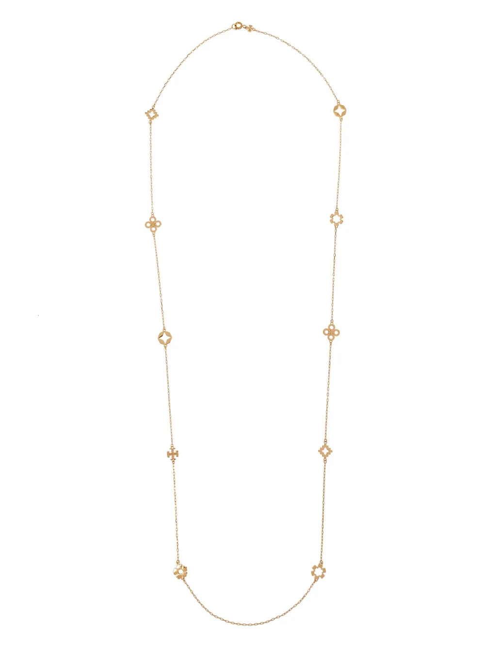 

Длинное колье Kira Clover Tory Burch, золотой