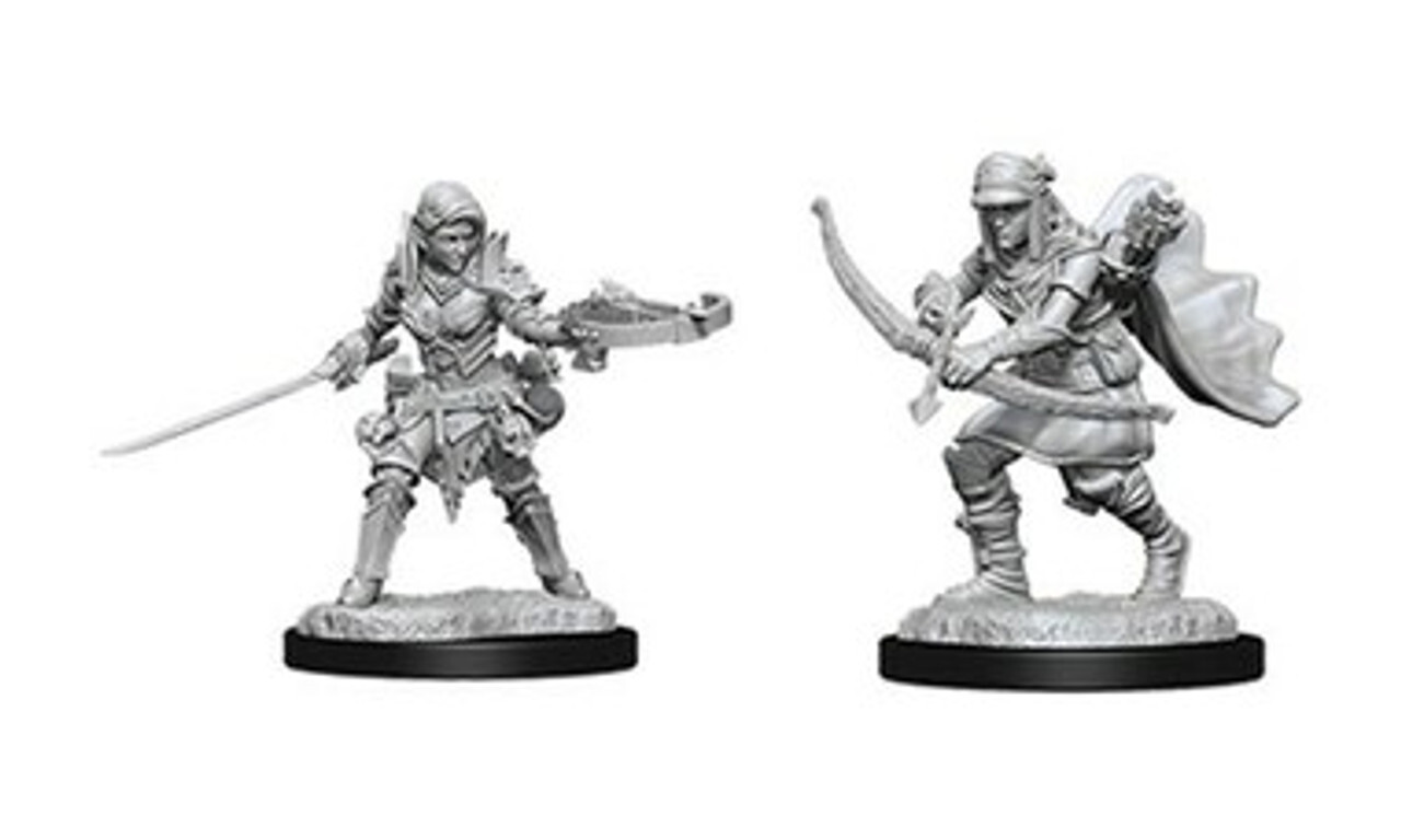 

Миниатюра Pathfinder Battles Deep Cuts Unpainted Miniatures: Female Half-Elf Ranger