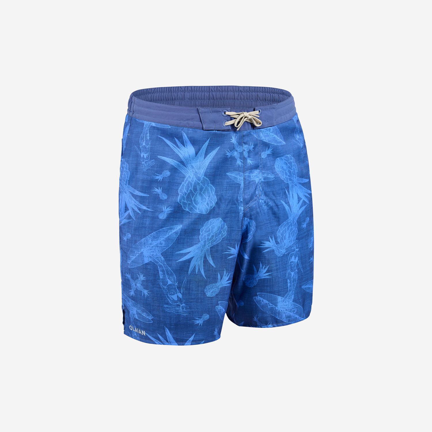 

Шорты для серфинга 100 лонг Eco SURFERGIRL BLUE Olaian