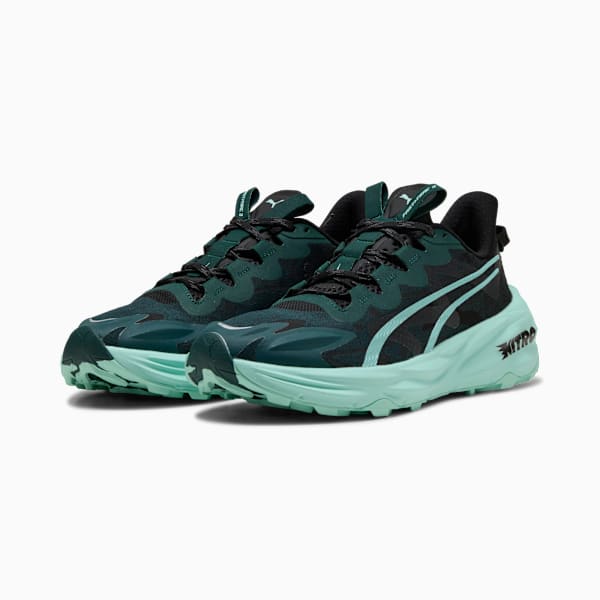 Мужские кроссовки для бега по пересеченной местности Fast-Trac Nitro 3 Puma, зеленый — фото 2