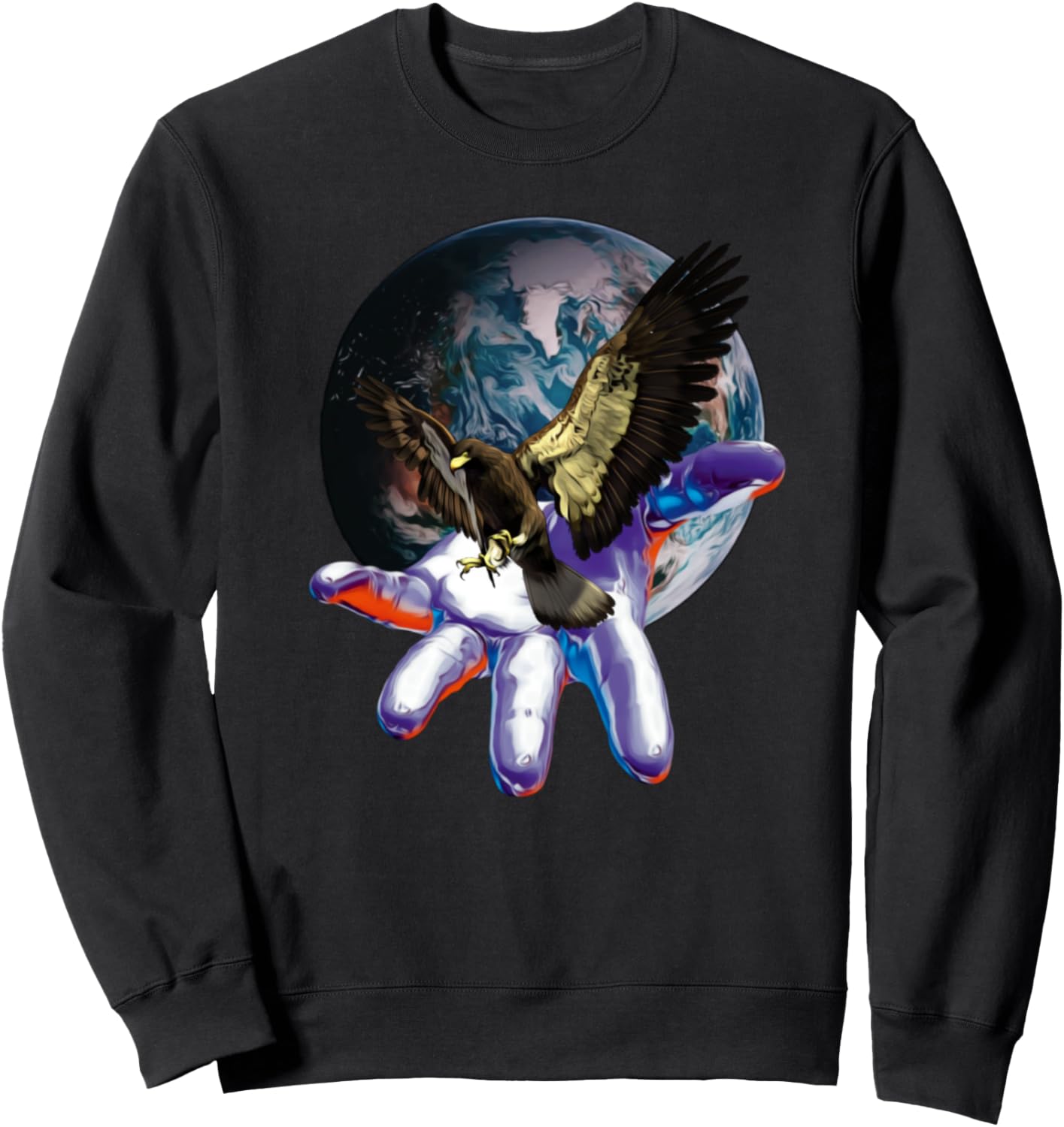 

Толстовка с изображением орла и хищной птицы Eagle Bird Of Prey + Gifts For Men, Women, Kids, Boys, Girls, черный
