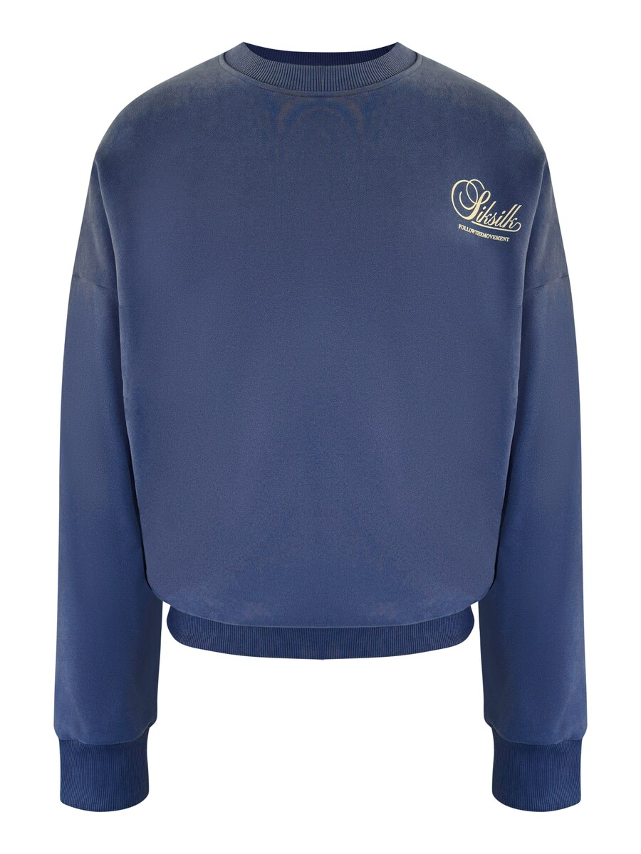 

Свитер SikSilk Sweatshirt Graphic, синий