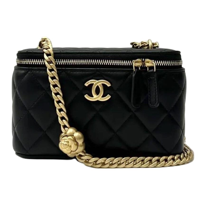 

CHANEL Овчинная сумка через плечо, наплечная сумка Regular Women's Black