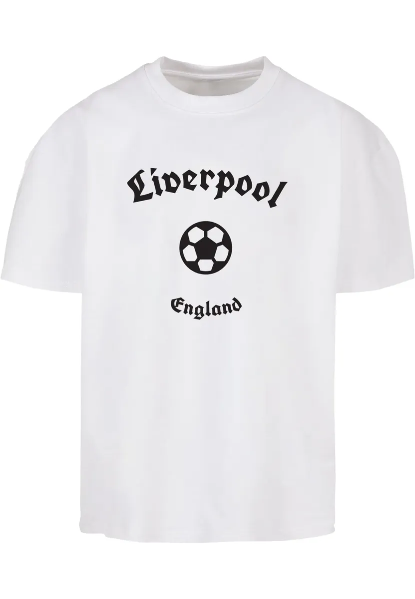 

Футболка Merchcode "Мужская футболка из сверхтяжелого хлопка Merchcode Liverpool ", белый