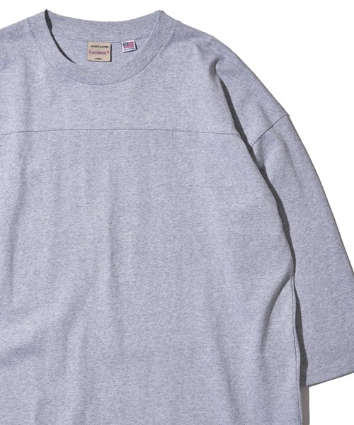 

Футболка с рукавом 3/4 из хлопка Goodwear USA, серый